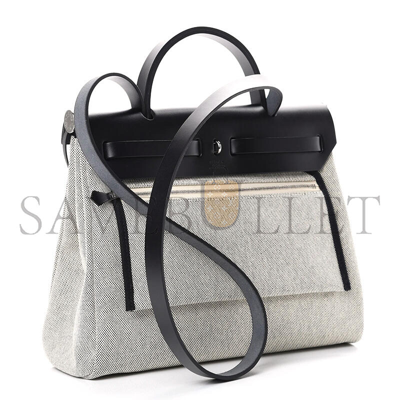 HERMÈS HERBAG 31 PALLADIUM HARDWARE H079201CKAB (31*25*10cm)